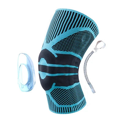 Knee Brace Compression Sleeve Non-Slip Running Hiking Soccer Basketball Meniscus Tear Arthritis Single Wrap Kneepads Knee Pads