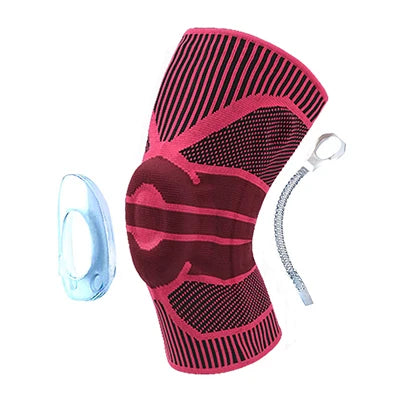 Knee Brace Compression Sleeve Non-Slip Running Hiking Soccer Basketball Meniscus Tear Arthritis Single Wrap Kneepads Knee Pads