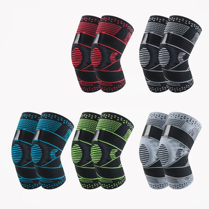Knee Brace Compression Sleeve Non-Slip Running Hiking Soccer Basketball Meniscus Tear Arthritis Single Wrap Kneepads Knee Pads